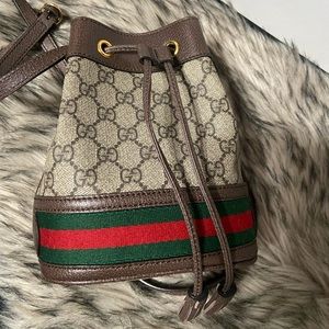 Gucci ophidia mini bucket bag